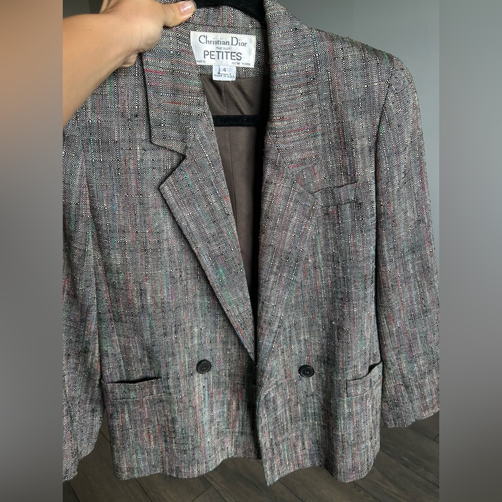 Vintage Dior Multicolor Blazer
